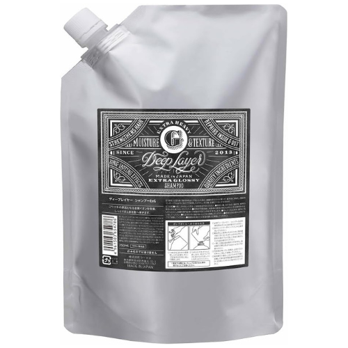 Deep Layer Hair Shampoo Extra Glossy - 750ml - Harajuku Culture Japan - Japanease Products Store Beauty and Stationery