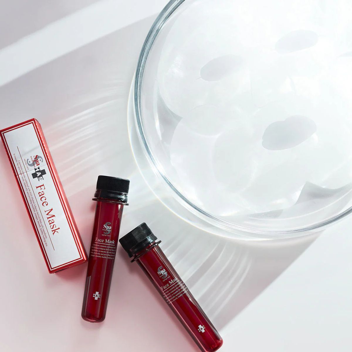 Spa Treatment HAS Face Mask 25mL x 5 pcs - Harajuku Culture Japan - Japanease Products Store Beauty and Stationery