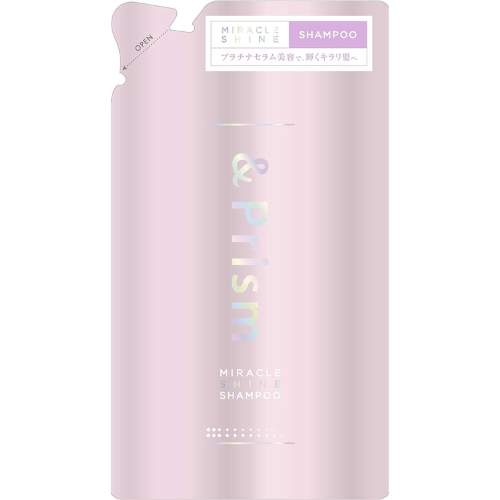 &Prism MIRACLE Miracle Shine Shampoo 320ml - Refill - Harajuku Culture Japan - Japanease Products Store Beauty and Stationery