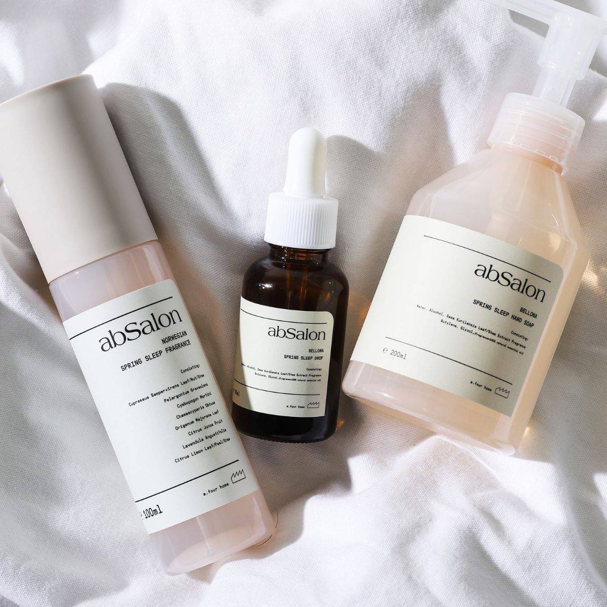 abSalon Spring Sleep Hand Soap Bellona 200mL - Harajuku Culture Japan - Japanease Products Store Beauty and Stationery