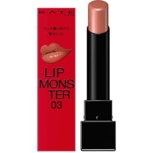 KATE Lip Monster 03 Kagero - Rose Beige - Harajuku Culture Japan - Japanease Products Store Beauty and Stationery
