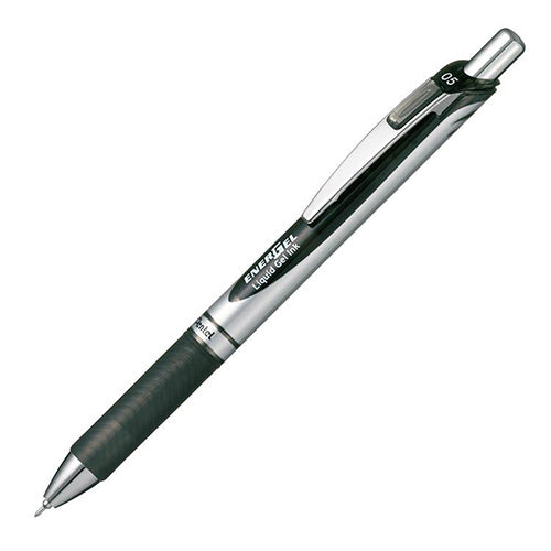 Pentel EnerGel Silver - Black Ink - Harajuku Culture Japan - Japanease Products Store Beauty and Stationery