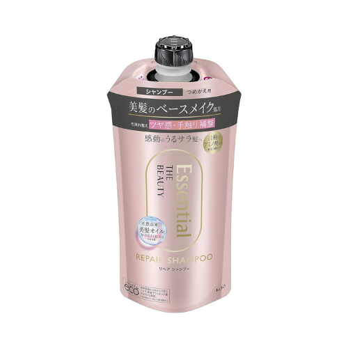 Kao Essential The Beauty Repair Shampoo - 340ml - Refill - Harajuku Culture Japan - Japanease Products Store Beauty and Stationery