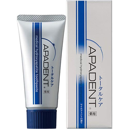 Apadent Total Care Bad Breath, Periodontal Disease, and Cavity Prevention Toothpaste - 60g - Harajuku Culture Japan - Japanease Products Store Beauty and Stationery
