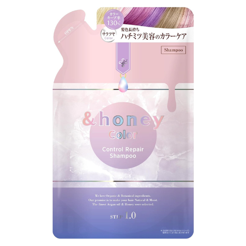 &honey Color Control Repair Shampoo Refill - 350mL - Harajuku Culture Japan - Japanease Products Store Beauty and Stationery