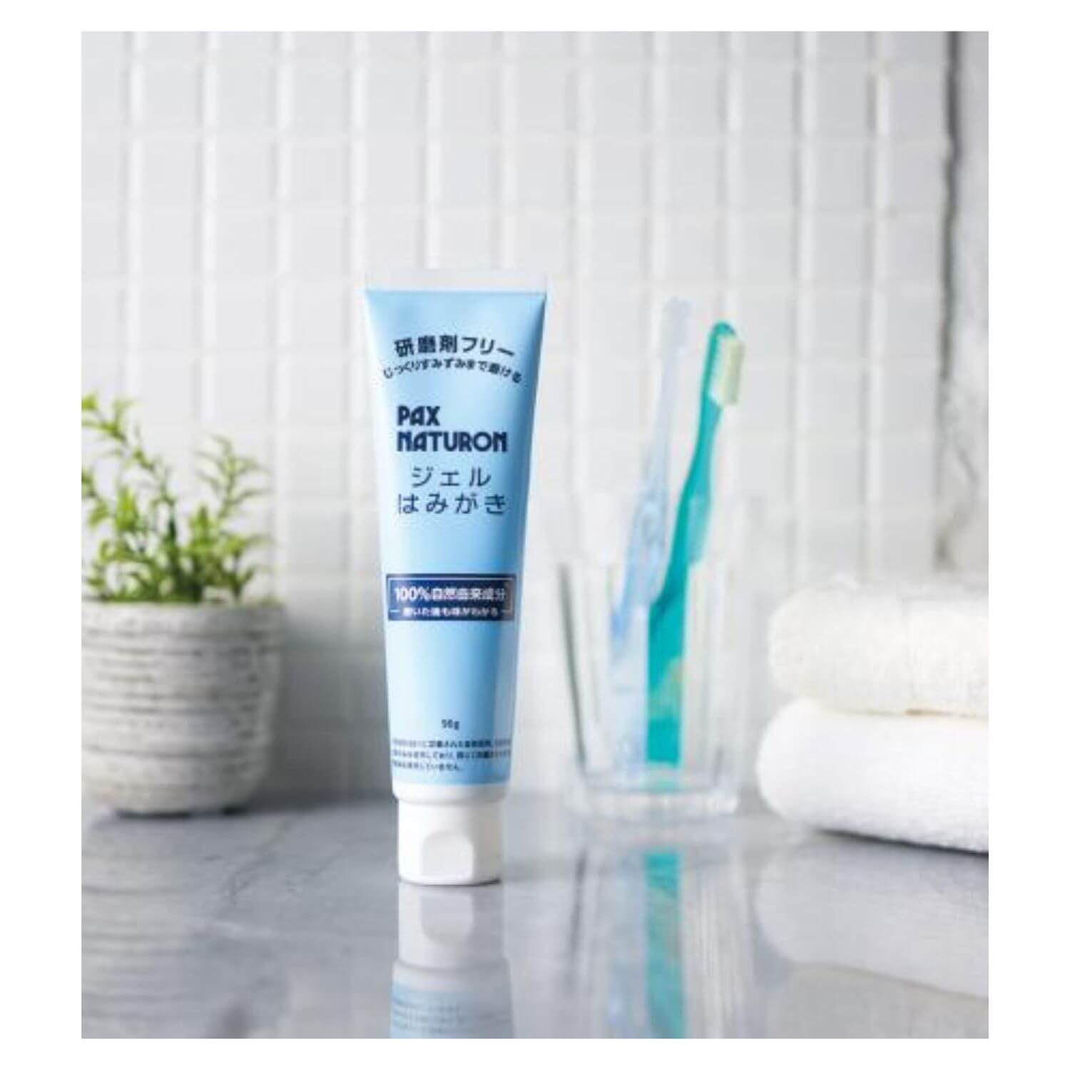 PAX NATURON Non-Abrasive Gel Toothpaste - 90g - Harajuku Culture Japan - Japanease Products Store Beauty and Stationery