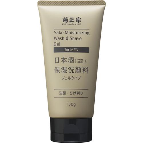 Kikumasamune Mens Sake Moisturizing Wash & Shave Gel - 150g - Harajuku Culture Japan - Japanease Products Store Beauty and Stationery