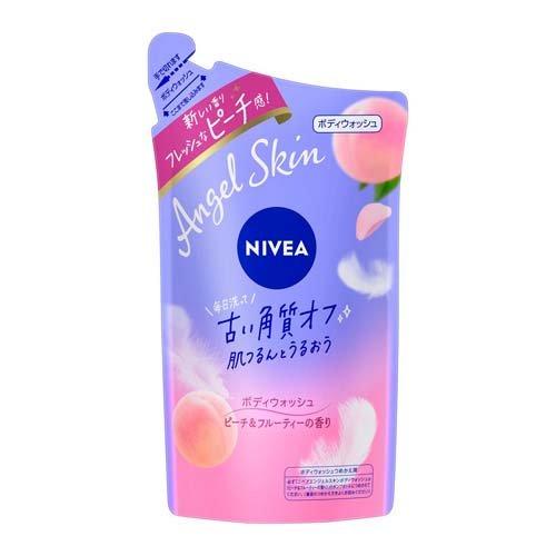 Nivea Angel Skin Body Wash Refill 360ml - Peach & Fruity - Harajuku Culture Japan - Japanease Products Store Beauty and Stationery