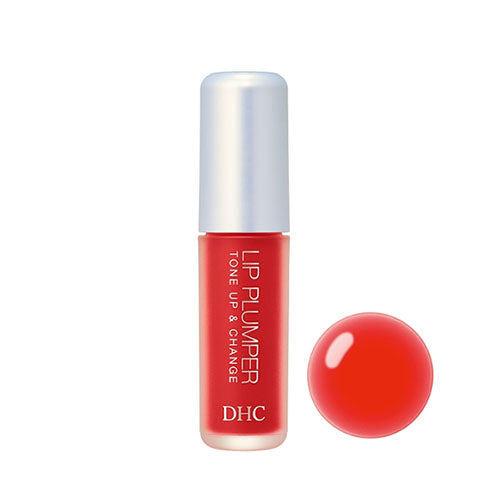 DHC Lip Plumper Tone Up & Change 5.5mL - Red - Harajuku Culture Japan - Japanease Products Store Beauty and Stationery