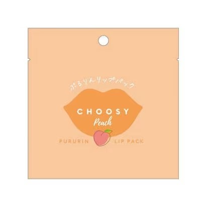 CHOOSY Hydrogel Lip Pack Peach - Harajuku Culture Japan - Japanease Products Store Beauty and Stationery