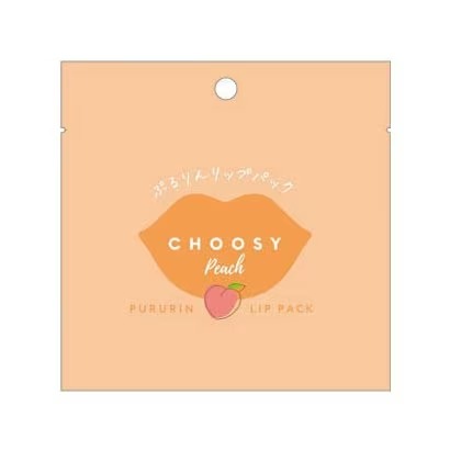 CHOOSY Hydrogel Lip Pack Peach - Harajuku Culture Japan - Japanease Products Store Beauty and Stationery