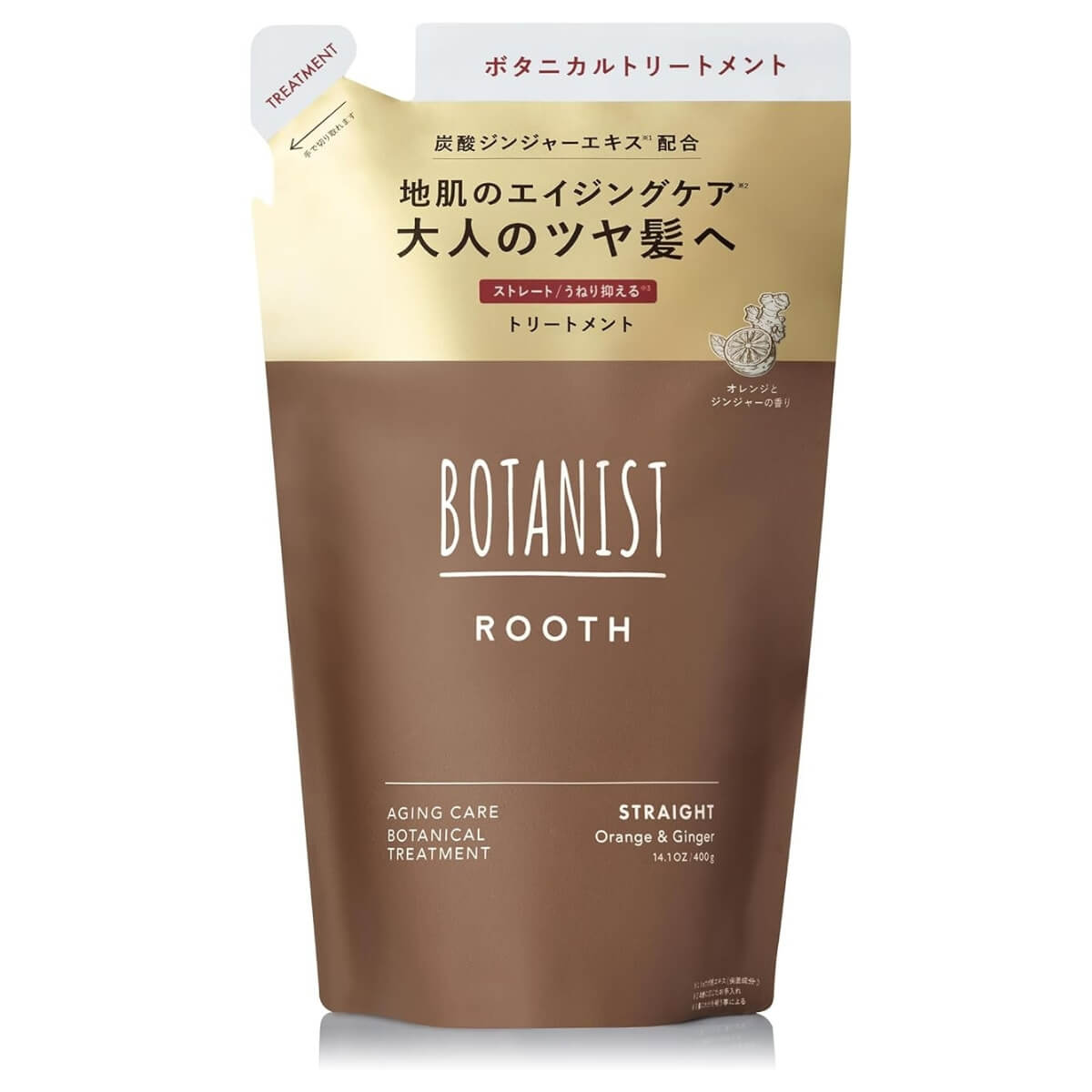 Botanist ROOTH Aging Care Treatment 400g - Refill - Harajuku Culture Japan - Japanease Products Store Beauty and Stationery