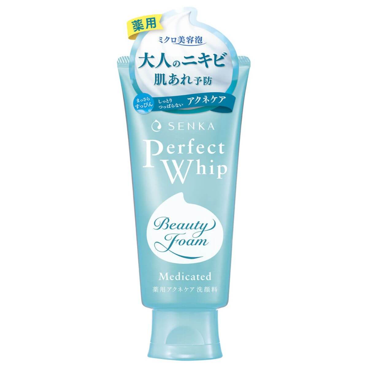 Senka Perfect Whip Facial Wash Acne Care - 120g - Harajuku Culture Japan - Japanease Products Store Beauty and Stationery