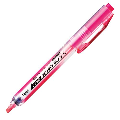 Pentel Highlighter Pen Knock Type Handy-Line S - Harajuku Culture Japan - Japanease Products Store Beauty and Stationery