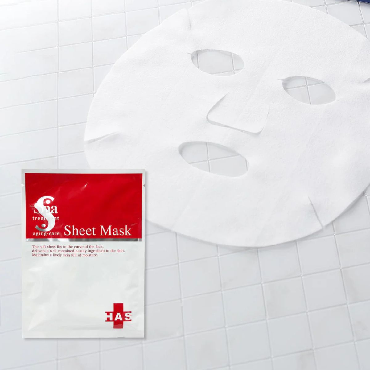 Spa Treatment HAS Sheet Mask + Loose Spicule - Harajuku Culture Japan - Japanease Products Store Beauty and Stationery
