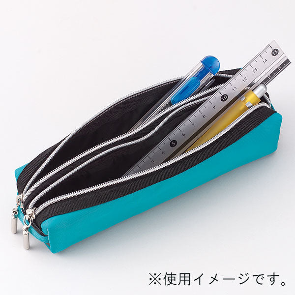 Raymay Fujii Double Fastener Color Pen Cace / FY279 - Harajuku Culture Japan - Japanease Products Store Beauty and Stationery