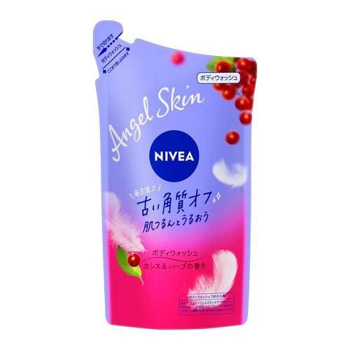 Nivea Angel Skin Body Wash Refill 360ml - Blackcurrant & Herb - Harajuku Culture Japan - Japanease Products Store Beauty and Stationery