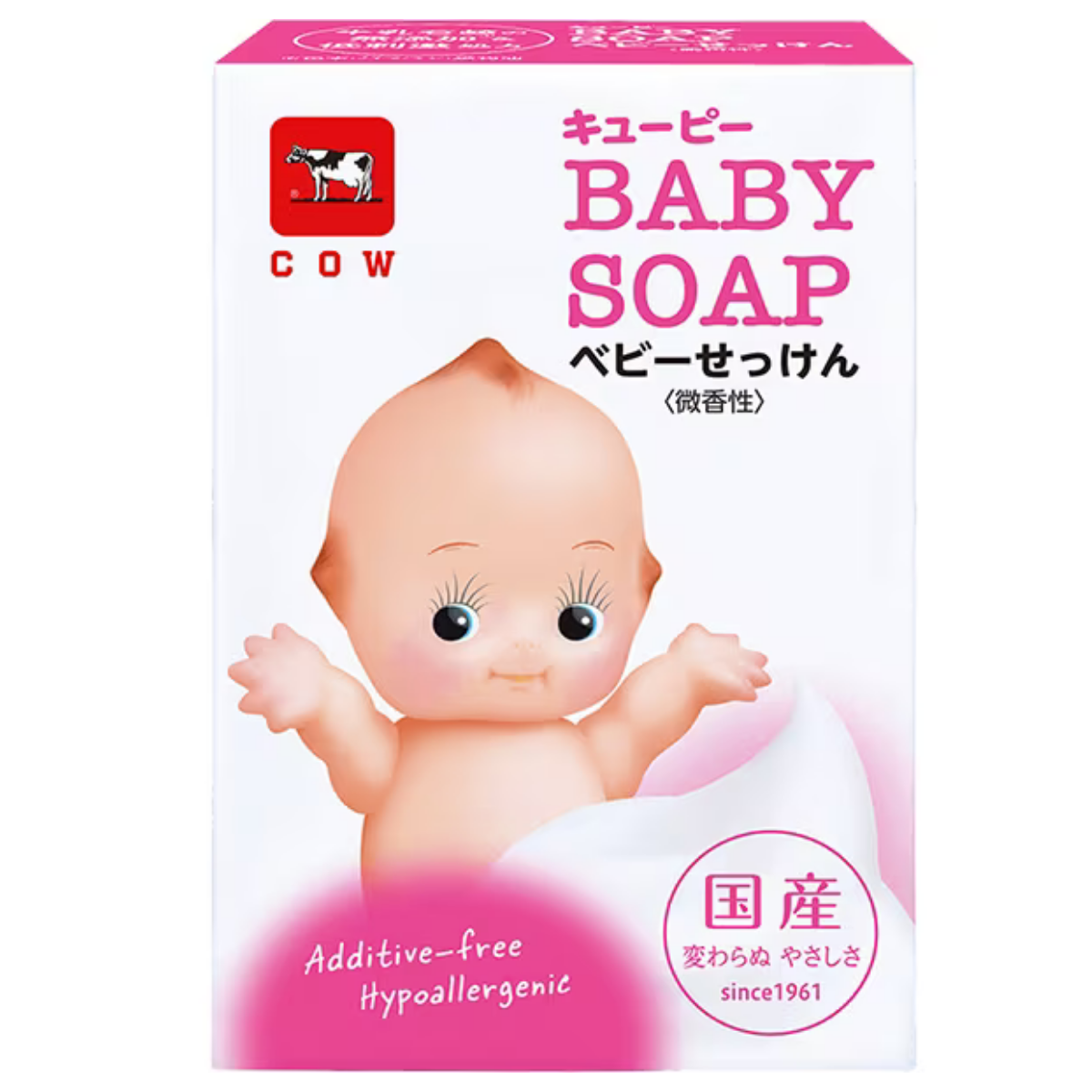 Cow Brand Kewpie Baby Soap - 90g - Harajuku Culture Japan - Japanease Products Store Beauty and Stationery