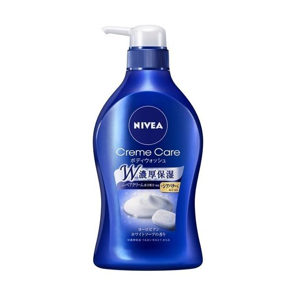 Nivea Cream Care Body Wash 480ml - European White Soap - Harajuku Culture Japan - Japanease Products Store Beauty and Stationery