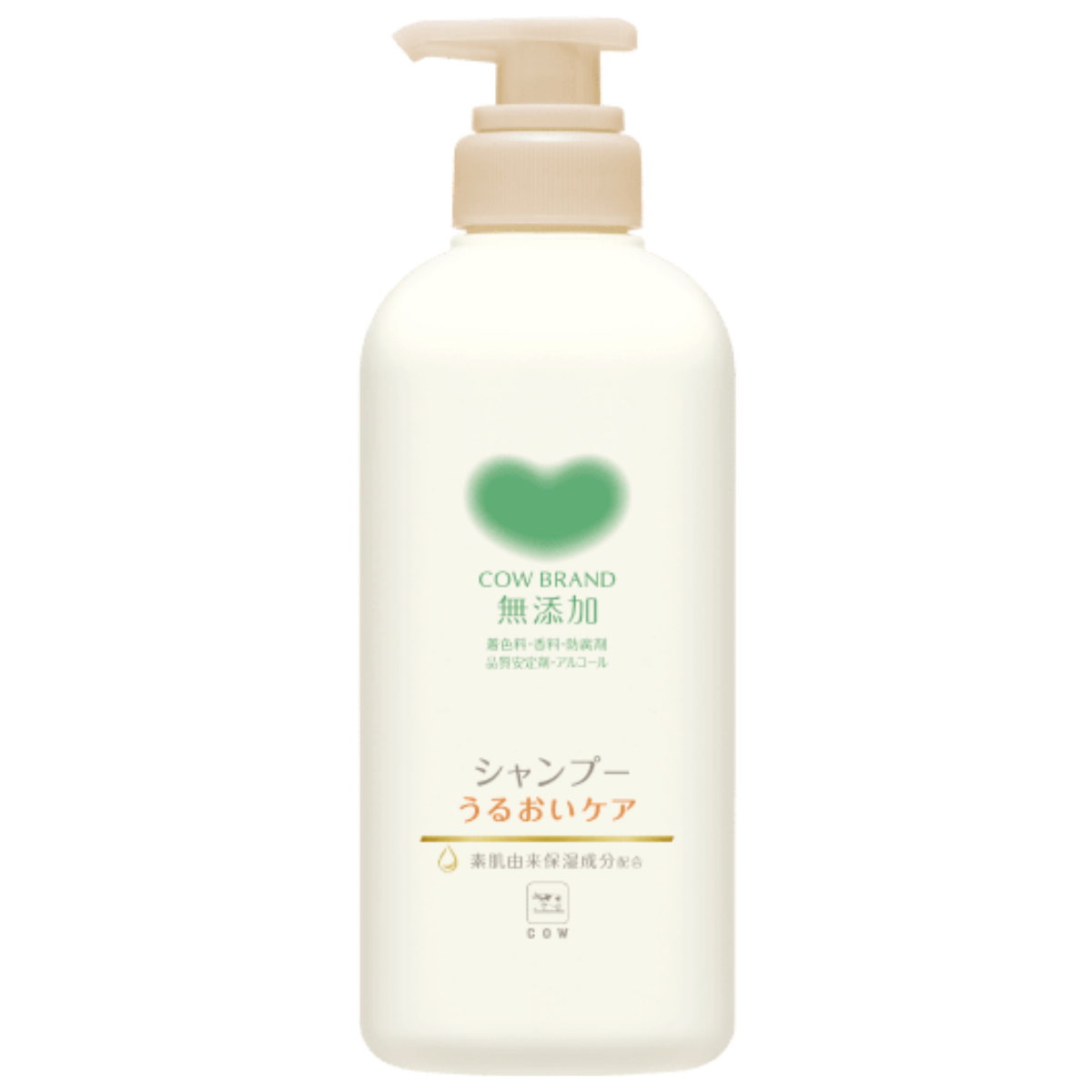 Cow Brand Additive Free Shampoo Moist - 470mL - Harajuku Culture Japan - Japanease Products Store Beauty and Stationery