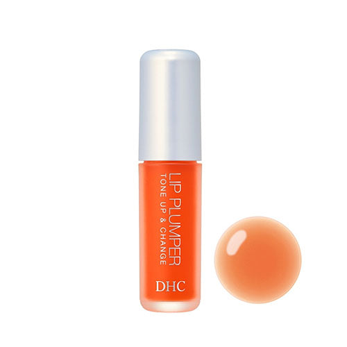 DHC Lip Plumper Tone Up & Change 5.5mL - Orange - Harajuku Culture Japan - Japanease Products Store Beauty and Stationery