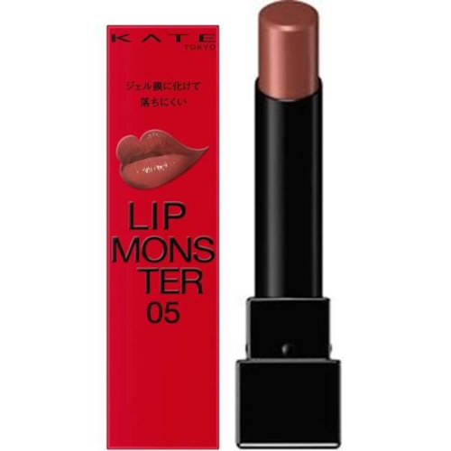 KATE Lip Monster 05 Dark Fig - Brown Red - Harajuku Culture Japan - Japanease Products Store Beauty and Stationery