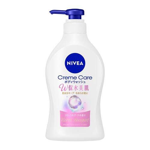 Nivea Cream Care Body Wash 470ml - Floral Bouquet - Harajuku Culture Japan - Japanease Products Store Beauty and Stationery