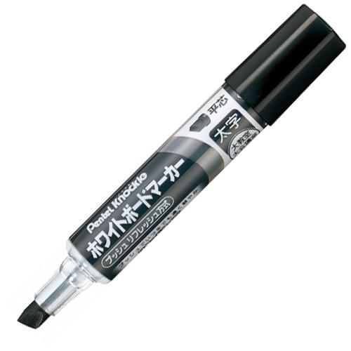Pentel White Board Marker Knockle - Flat Core / Bold Point - Harajuku Culture Japan - Japanease Products Store Beauty and Stationery