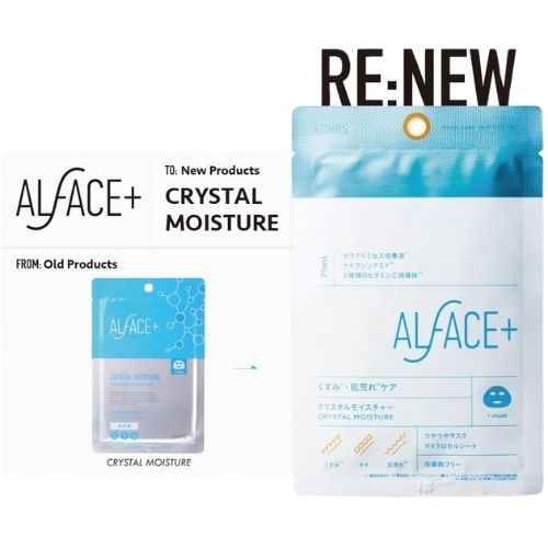 ALFACE Crystal Moisture Mask 1 sheets - Harajuku Culture Japan - Japanease Products Store Beauty and Stationery
