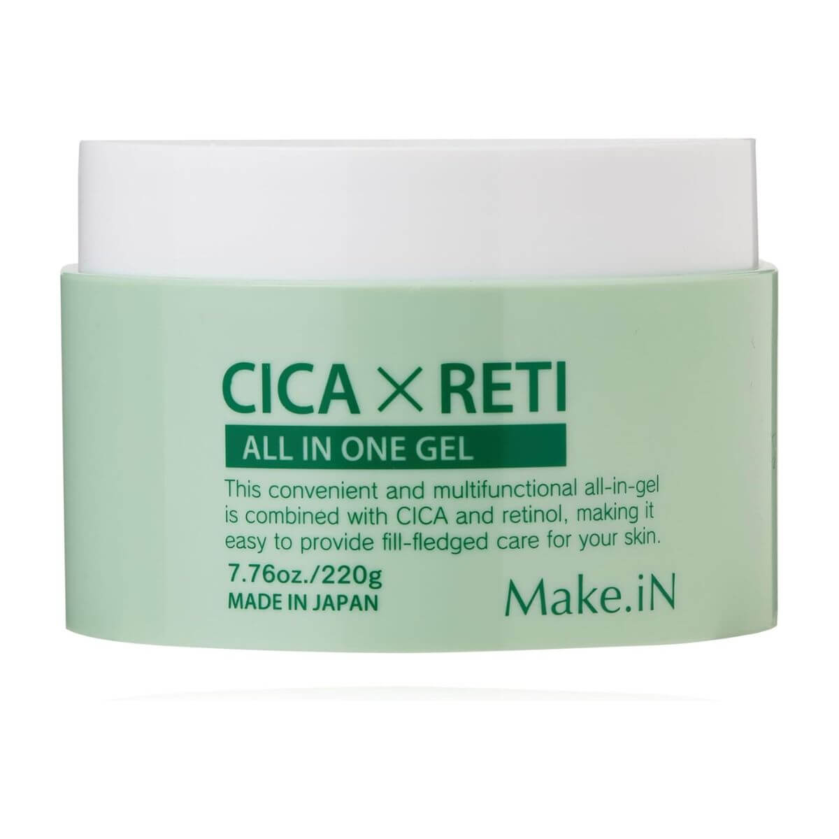 Make.iN CICA×RETI All-in-one Gel - 220g - Harajuku Culture Japan - Japanease Products Store Beauty and Stationery