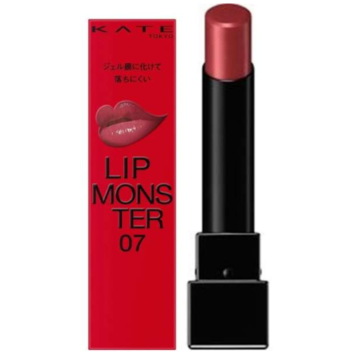 KATE Lip Monster 07 Last Doss - Dull rose red - Harajuku Culture Japan - Japanease Products Store Beauty and Stationery