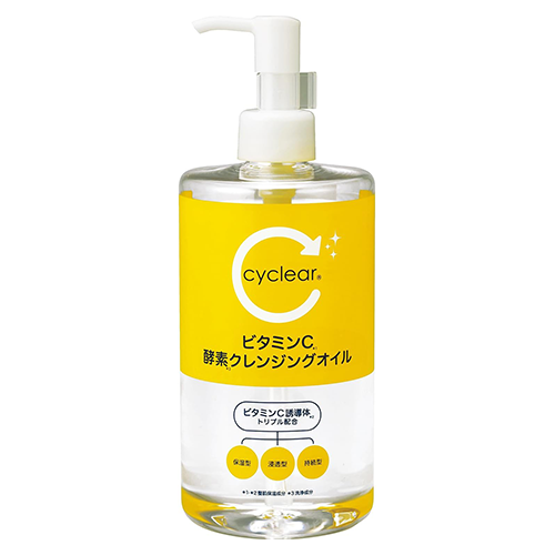 Kumano Yushi Cyclear VC Enzyme Cleansing Oil - 400ml - Harajuku Culture Japan - Japanease Products Store Beauty and Stationery