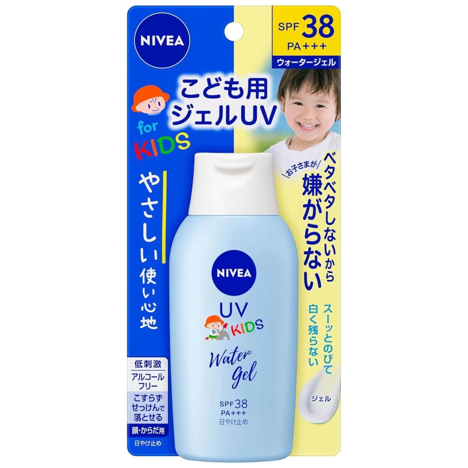 Nivea UV Water Gel For Kids SPF38/PA+++ 120g - Harajuku Culture Japan - Japanease Products Store Beauty and Stationery