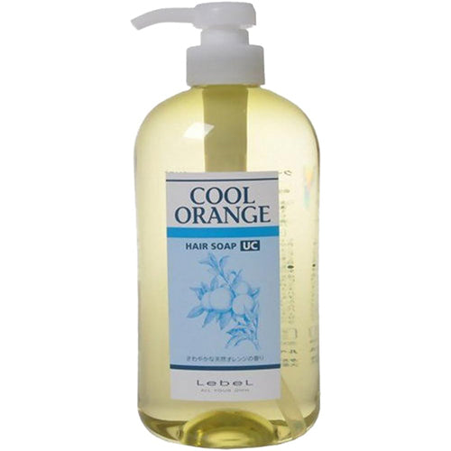 Lebel Cool Orange Hair Soap UC (Ultra Cool Type) - 600ml - Harajuku Culture Japan - Japanease Products Store Beauty and Stationery