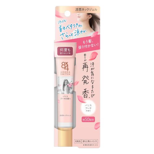 Eight Four Aroma Switch Deodorant Cool Neck Gel 20g - Paris Bouquet Scent - Harajuku Culture Japan - Japanease Products Store Beauty and Stationery