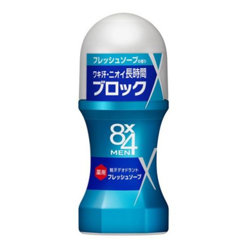 Eight Four Men Deodorant Roll On - Fresh Soap - Harajuku Culture Japan - Japanease Products Store Beauty and Stationery