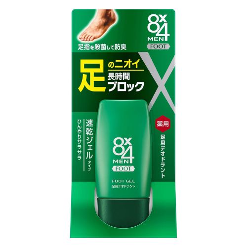 Eight Four Men Deodorant Foot Gel - 30g - Harajuku Culture Japan - Japanease Products Store Beauty and Stationery