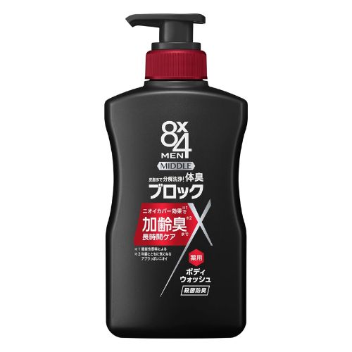 Eight Four Men Deodorant Middle Body Wash - 400ml - Harajuku Culture Japan - Japanease Products Store Beauty and Stationery