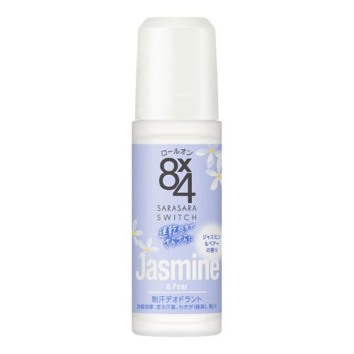 Eight Four Deodorant Roll-On 45ml - Jasmine & Pear Scent - Harajuku Culture Japan - Japanease Products Store Beauty and Stationery
