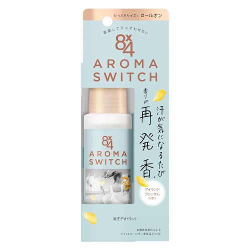 Eight Four Aroma Switch Deodorant Roll-On 65ml - Island Blossom Scent - Harajuku Culture Japan - Japanease Products Store Beauty and Stationery
