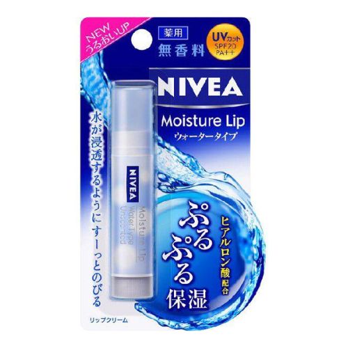 Nivea Moisture Lip Water Type - Unscented - Harajuku Culture Japan - Japanease Products Store Beauty and Stationery