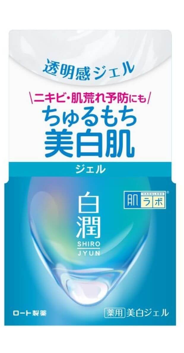 Rohto Hadalabo Shirojun Medicated Whitening gel - 100g - Harajuku Culture Japan - Japanease Products Store Beauty and Stationery