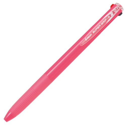 Pilot 2 Color Ballpoint Pen Super Grip G2 - 0.7mm - Harajuku Culture Japan - Japanease Products Store Beauty and Stationery
