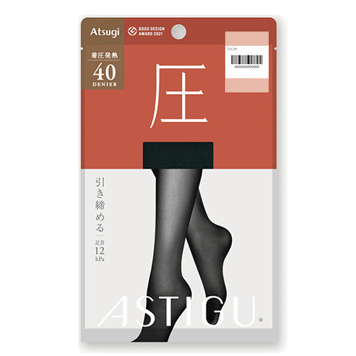 Atsugi Astigu Warming Hot Compression Tights Atsu 40 Denier - AP9044 - Harajuku Culture Japan - Japanease Products Store Beauty and Stationery