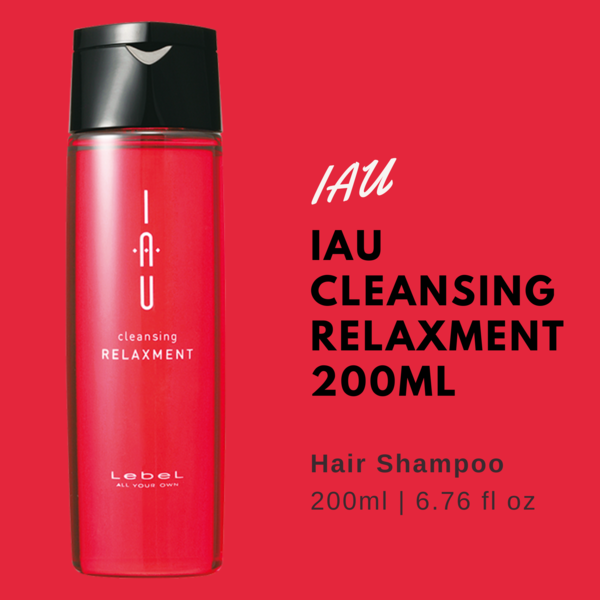 Lebel IAU Cleansing Relaxment Shampoo 200ml - Harajuku Culture Japan - Japanease Products Store Beauty and Stationery