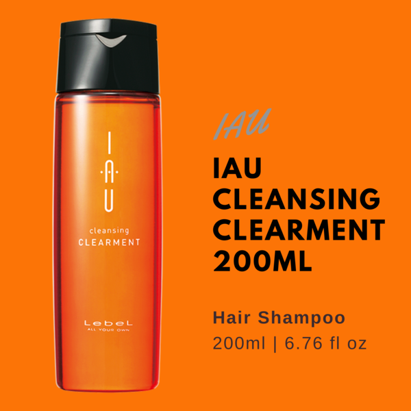 Lebel IAU Cleansing Clearment Shampoo 200ml - Harajuku Culture Japan - Japanease Products Store Beauty and Stationery