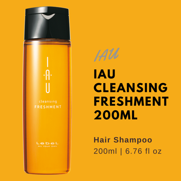 Lebel IAU Cleansing Freshment Shampoo 200ml - Harajuku Culture Japan - Japanease Products Store Beauty and Stationery
