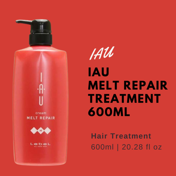 Lebel IAU Cream Melt Repair Hair Treatment - 600ml - Harajuku Culture Japan - Japanease Products Store Beauty and Stationery