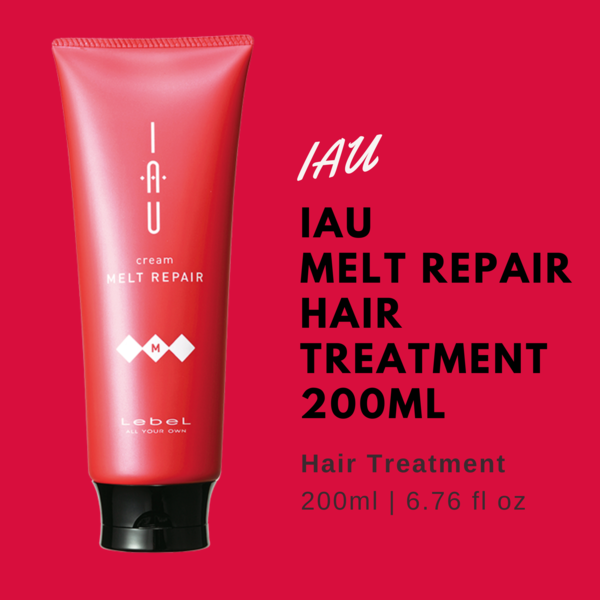Lebel IAU Hair Cream Meruto Ripea Hair Treatment 200ml - Harajuku Culture Japan - Japanease Products Store Beauty and Stationery
