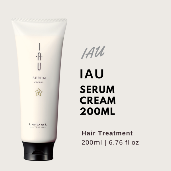 Lebel IAU Serum Hair Cream - 200ml - Harajuku Culture Japan - Japanease Products Store Beauty and Stationery